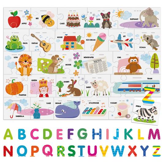 Lafeltrinelli Montessori Alphabet Puzzle 3D