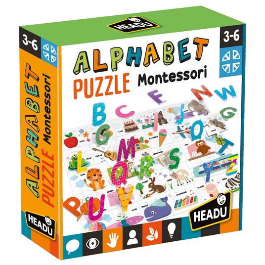 Lafeltrinelli Montessori Alphabet Puzzle 3D