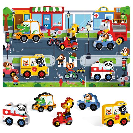 Lafeltrinelli Montessori First Puzzle The City