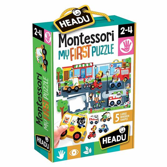 Lafeltrinelli Montessori First Puzzle The City