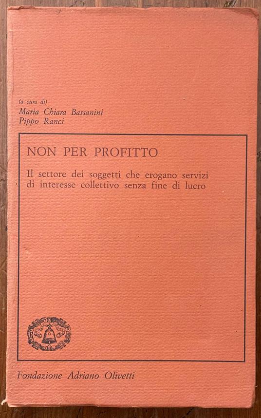 Lafeltrinelli Non Per Profitto