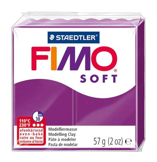 Lafeltrinelli Panetto Fimo soft Porpora