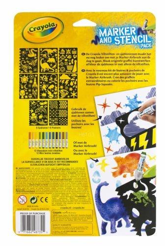 Lafeltrinelli Pennarelli & Stencil Set. Boy