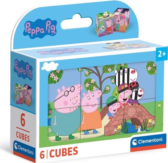 Lafeltrinelli Peppa Pig Cubi 6 pz (40659)