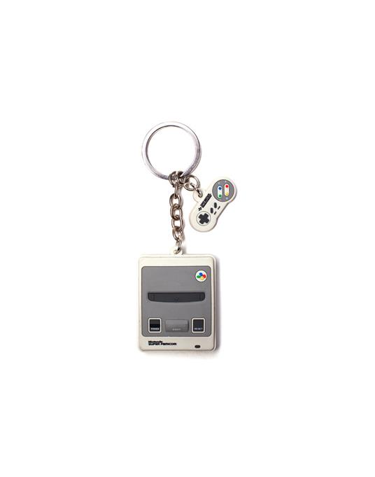 Lafeltrinelli Portachiavi Nintendo. Snes 3D Grey