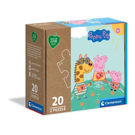 Lafeltrinelli Puzzle 2x20 Pezzi Peppa Pig