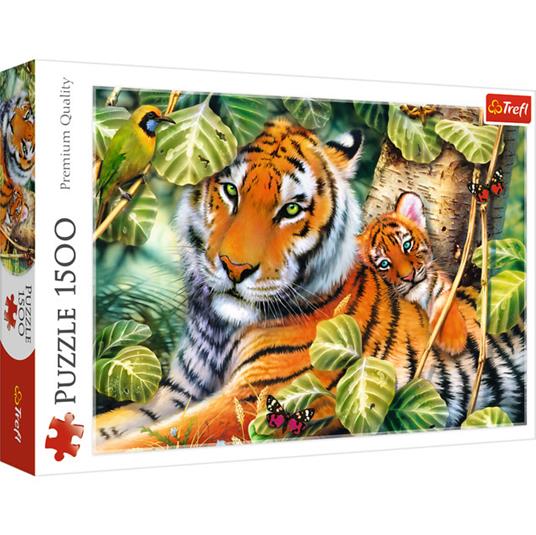 Lafeltrinelli Puzzle da 1500 Pezzi - Two tigers