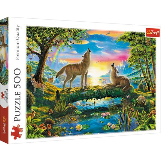 Lafeltrinelli Puzzle da 500 Pezzi - Lupine nature