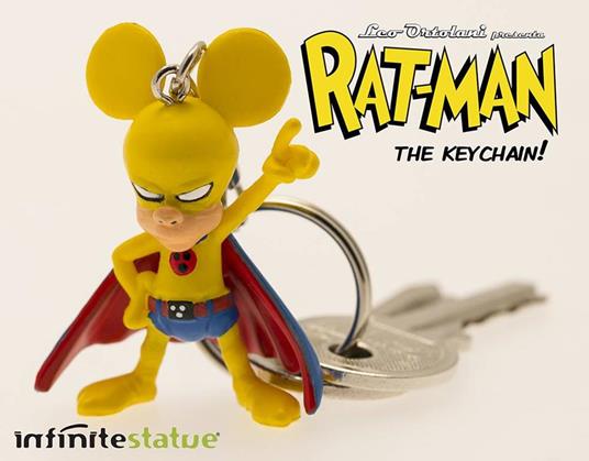 Lafeltrinelli Rat-Man Pvc Keychain