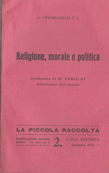 Lafeltrinelli Religione morale e politica