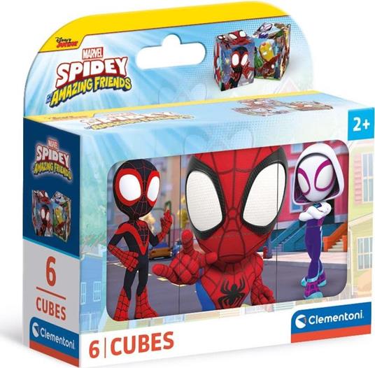 Lafeltrinelli Spidey Cubi 6 pz (40661)