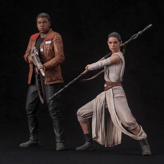 Lafeltrinelli Star Wars EP VII REY & FINN ARTFX+ 2PCK