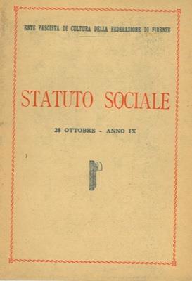 Lafeltrinelli Statuto sociale