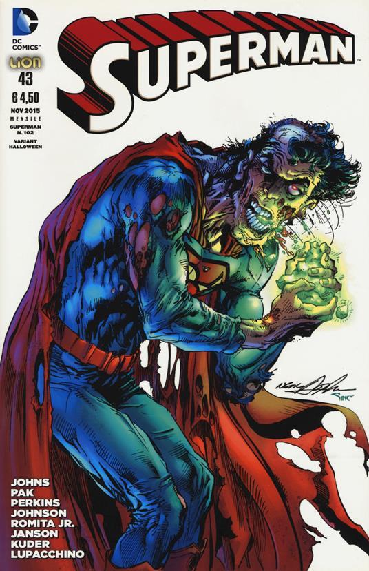 Lafeltrinelli Superman. Variant Halloween. Vol. 43