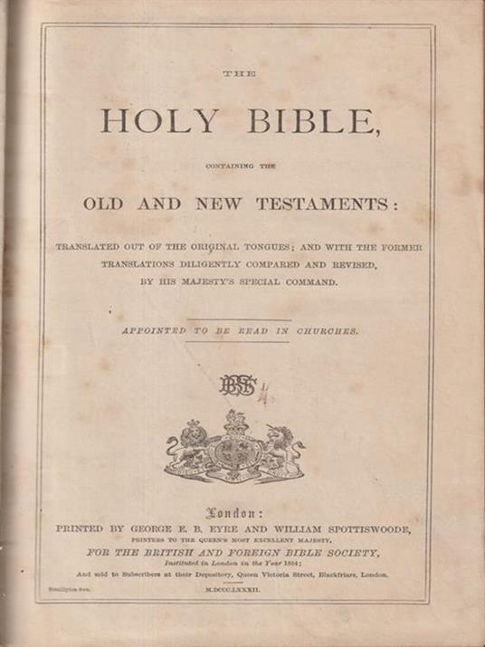 Lafeltrinelli The holy bible