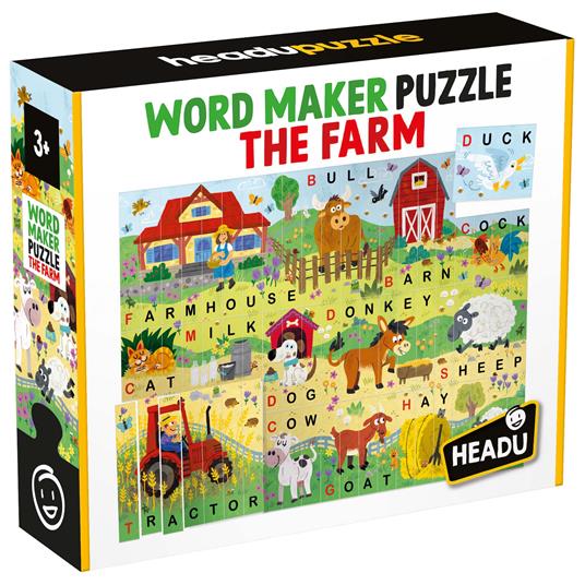 Lafeltrinelli Word Maker Puzzle The Farm