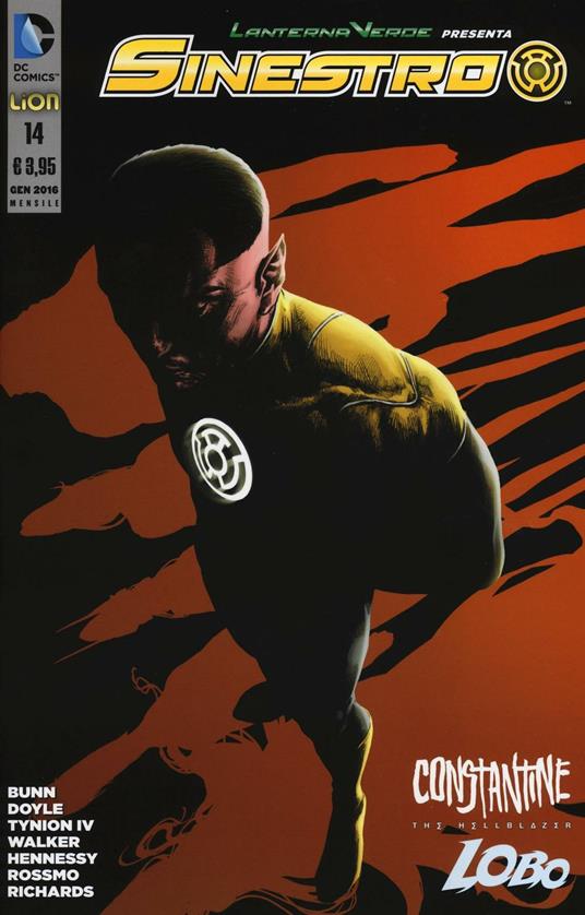 Lafeltrinelli Lanterna verde presenta: Sinestro. Vol. 14
