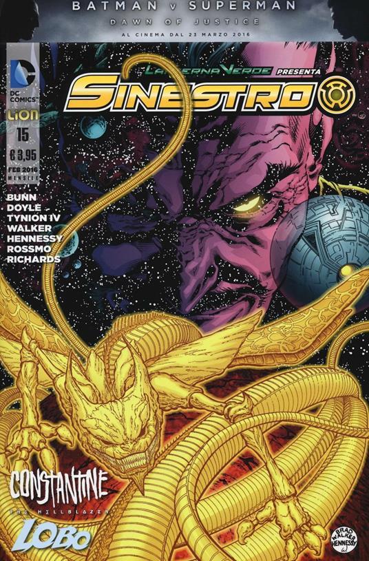Lafeltrinelli Lanterna verde presenta: Sinestro. Vol. 15