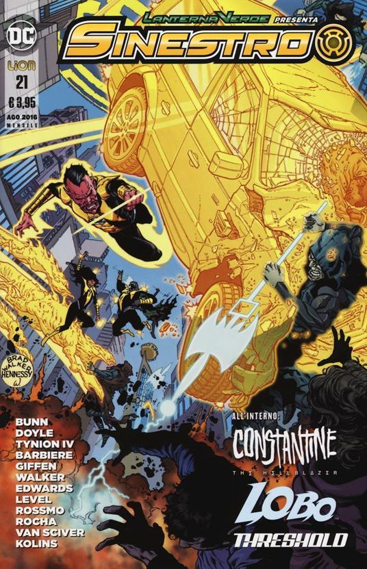 Lafeltrinelli Lanterna Verde Presenta: Sinestro. Vol. 21