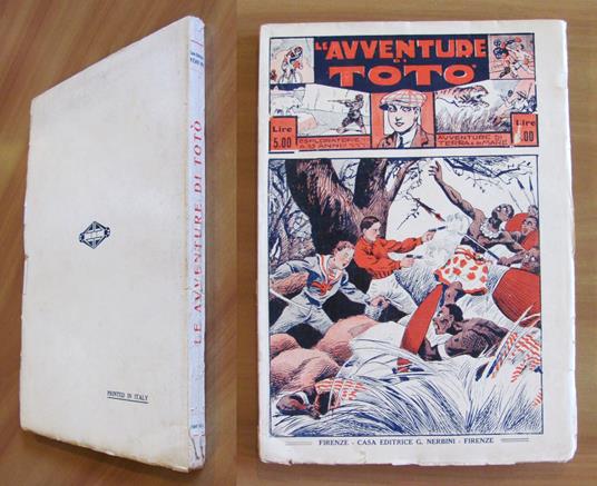 Lafeltrinelli LE AVVENTURE DI TOTO' - Esploratore a 13 anni - Avventure di Terra e di Mare - Raccolta Completa 1/20