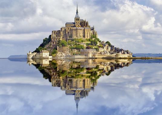 Lafeltrinelli Le Mont-Saint-Michel Puzzle 1000 Pezzi Ravensburger (19647)