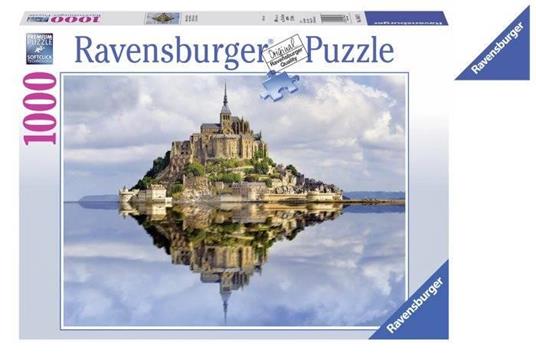 Lafeltrinelli Le Mont-Saint-Michel Puzzle 1000 pezzi Ravensburger (19647)