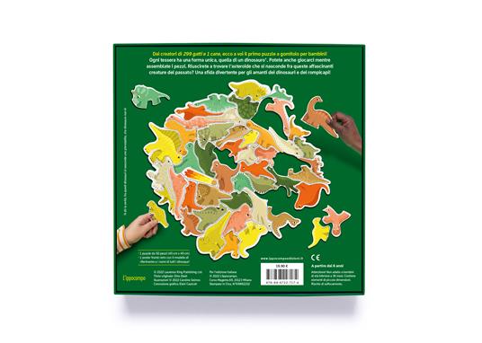 Lafeltrinelli Lea Maupetit - 49 Dinosauri E Un Asteroide. Un Puzzle Preistorico. Ediz. A Colori