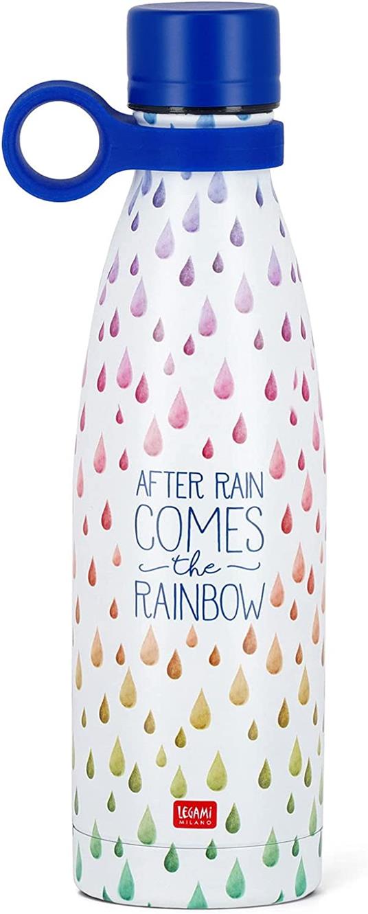 Lafeltrinelli Legami - Bottiglia Termica 500 ml Borraccia leggera e resistente Chiusura ermetica 12 Ore Bevande calde 24 Ore fredde
