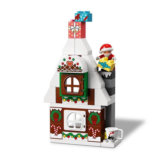 Lafeltrinelli LEGO DUPLO 10976 Casa Di Pan Di Zenzero Di Babbo Natale Giocattolo Con Figure Di Bambini Idea Regalo Per Bimbi Di 2+ Anni