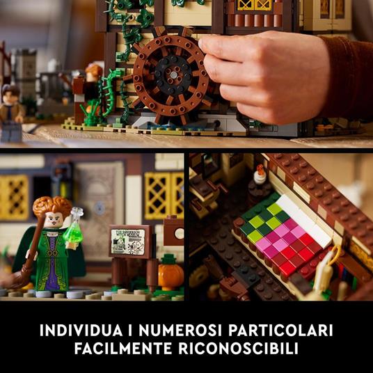 Lafeltrinelli LEGO Ideas 21341 Disney Hocus Pocus: Il Cottage Delle Sorelle Sanderson Modellino Di Casa Da Costruire Regalo Per Adulti