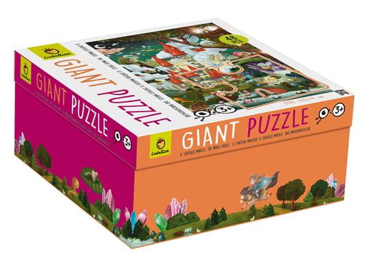 Lafeltrinelli Ludattica Giant Puzzle 48 Pcs Il Castello Magico