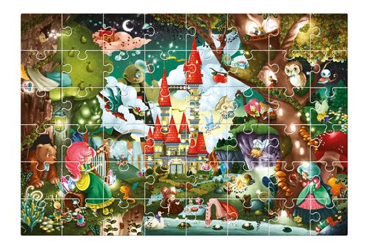 Lafeltrinelli Ludattica Giant Puzzle 48 Pcs Il Castello Magico