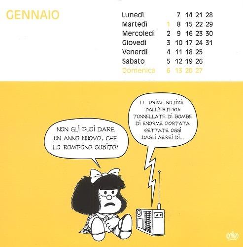 Lafeltrinelli Mafalda. Calendario Con Cartoline 2019