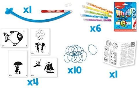 Lafeltrinelli Maped. Kit Aerografo Creativo String Art