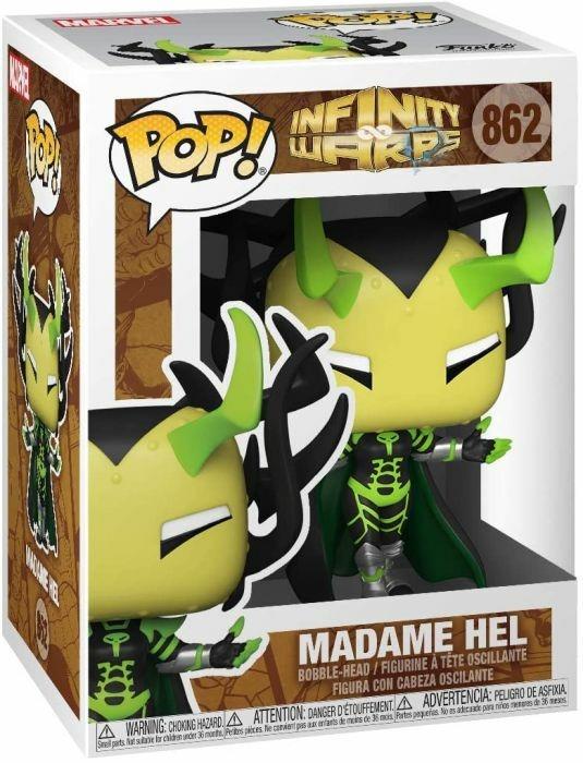 Lafeltrinelli Marvel Funko Pop Infinity Warps Madame Hel Vinyl Figure 862