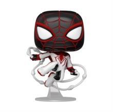 Lafeltrinelli Marvel: Funko Pop - Spider-Man Miles Morales - Miles Morales T.R.A.C.K. Suit (Bobble-Head) (Vinyl Figure 768)