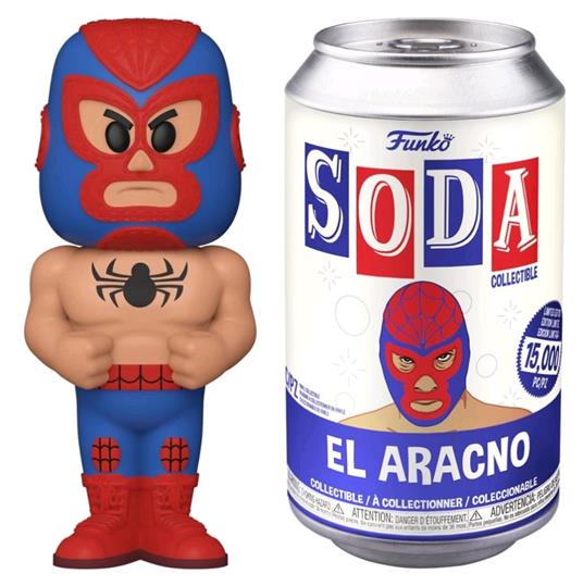 Lafeltrinelli Marvel: Funko Pop Vinyl Soda - Luchadores - Spider - Man With Chase
