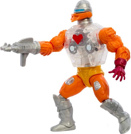 Lafeltrinelli Masters Of The Universe Origins Action Figura Roboto 14 Cm Mattel