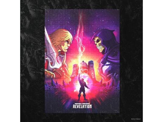 Lafeltrinelli Masters Of The Universe: Revelation&trade- Jigsaw Puzzle He-man&trade- E Skeletor&trade- (1000 Pieces) Heo