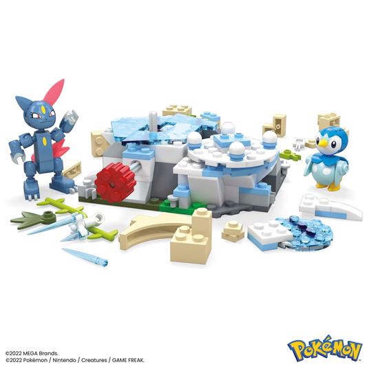 Lafeltrinelli MEGA Pokémon Piplup E Sneasel Divertimento Sulla Neve