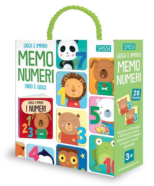 Lafeltrinelli Memo numeri. Ediz. a colori. Con 28 tessere