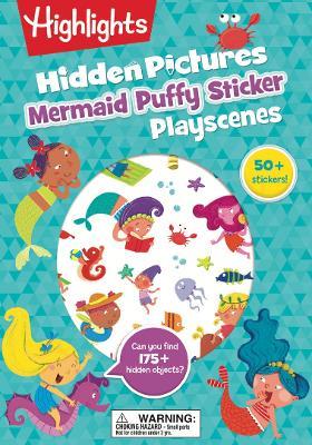Lafeltrinelli Mermaid Hidden Pictures Puffy Sticker Playscenes
