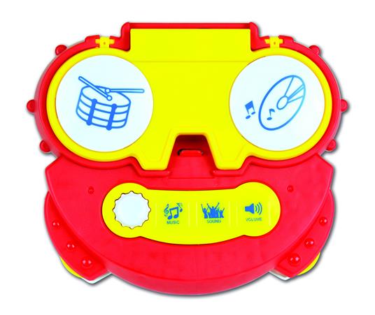 Lafeltrinelli Microfono Da Palcoscenico Con 2 Microfoni Asta Regolabile In Altezza 10 Brani Preregistrati. Bontempi (40 1410)