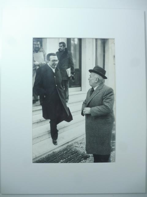 Lafeltrinelli Montecitorio. Fanfani e Andreotti. (Fotografia originale vintage)