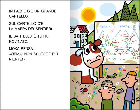 Lafeltrinelli Mucca Moka E I Sentieri Di Montagna. Stampatello Maiuscolo. Ediz. A Colori