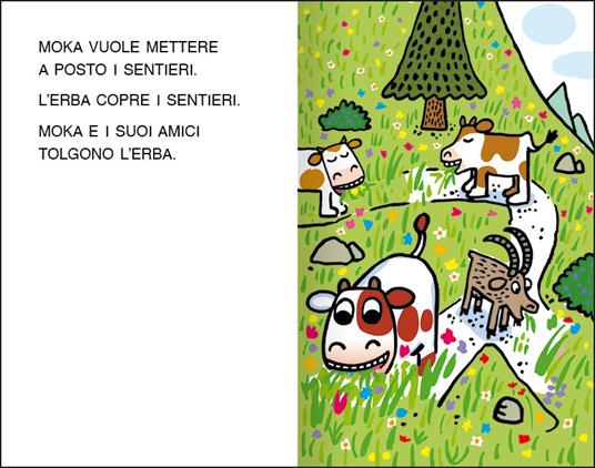 Lafeltrinelli Mucca Moka E I Sentieri Di Montagna. Stampatello Maiuscolo. Ediz. A Colori