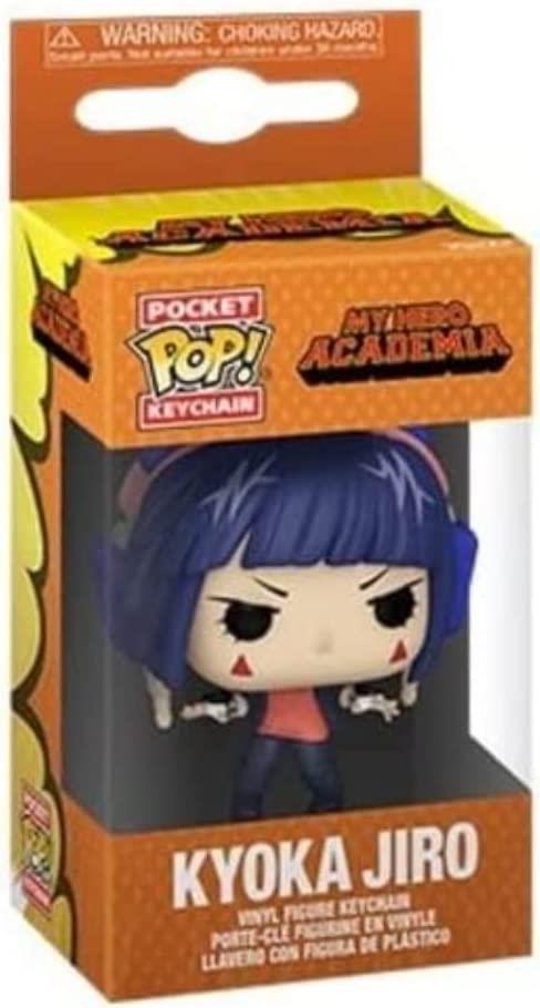 Lafeltrinelli My Hero Academia Pocket Pop Vinile Portachiavis 4 Cm Kyouka Jirou Display (12) Funko