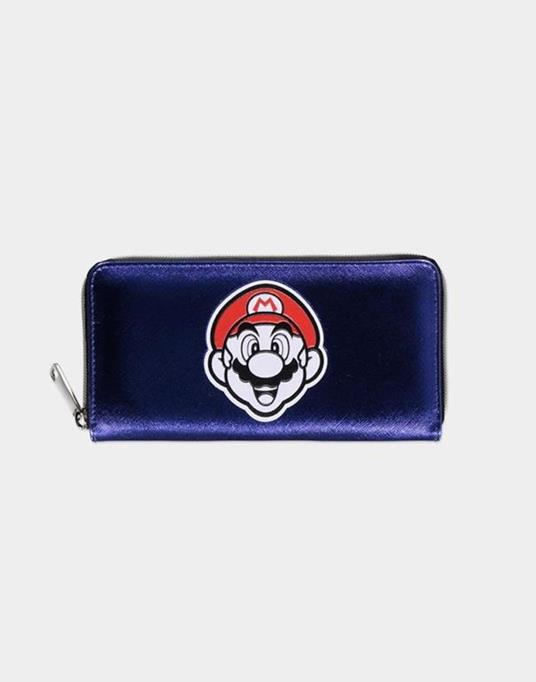 Lafeltrinelli Nintendo Super Mario Summer Olympics AOP Zip Around Wallet portafoglio Ragazzo/Ragazza Viola