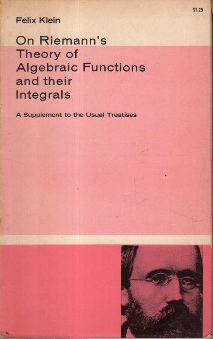 Lafeltrinelli On Riemann's Theory of Algebraic Functions and their Integrals