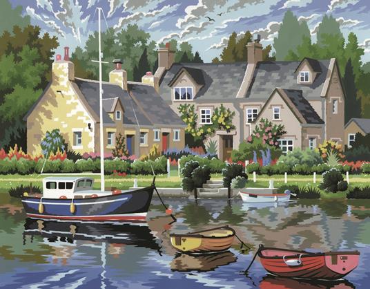 Lafeltrinelli Painting By Numbers Senior. Tranquil Waters